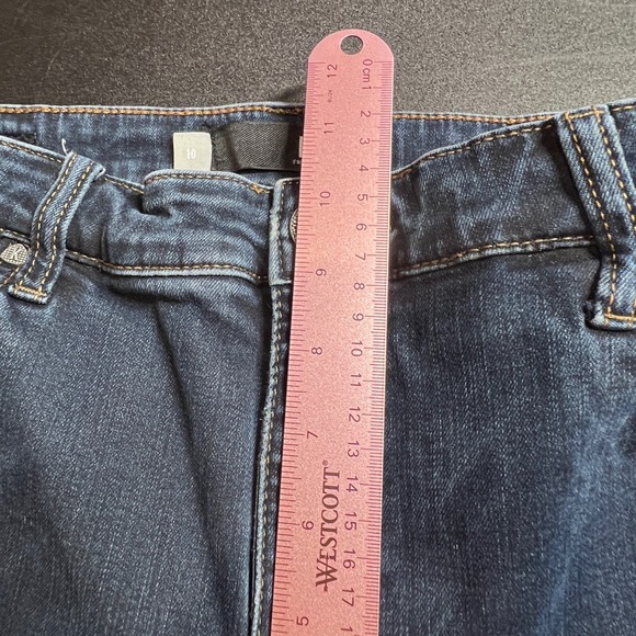 KUT From The Kloth Connie Fab Ab Ankle Skinny Jeans Dark Wash Women's Size 10 - Picture 8 of 11